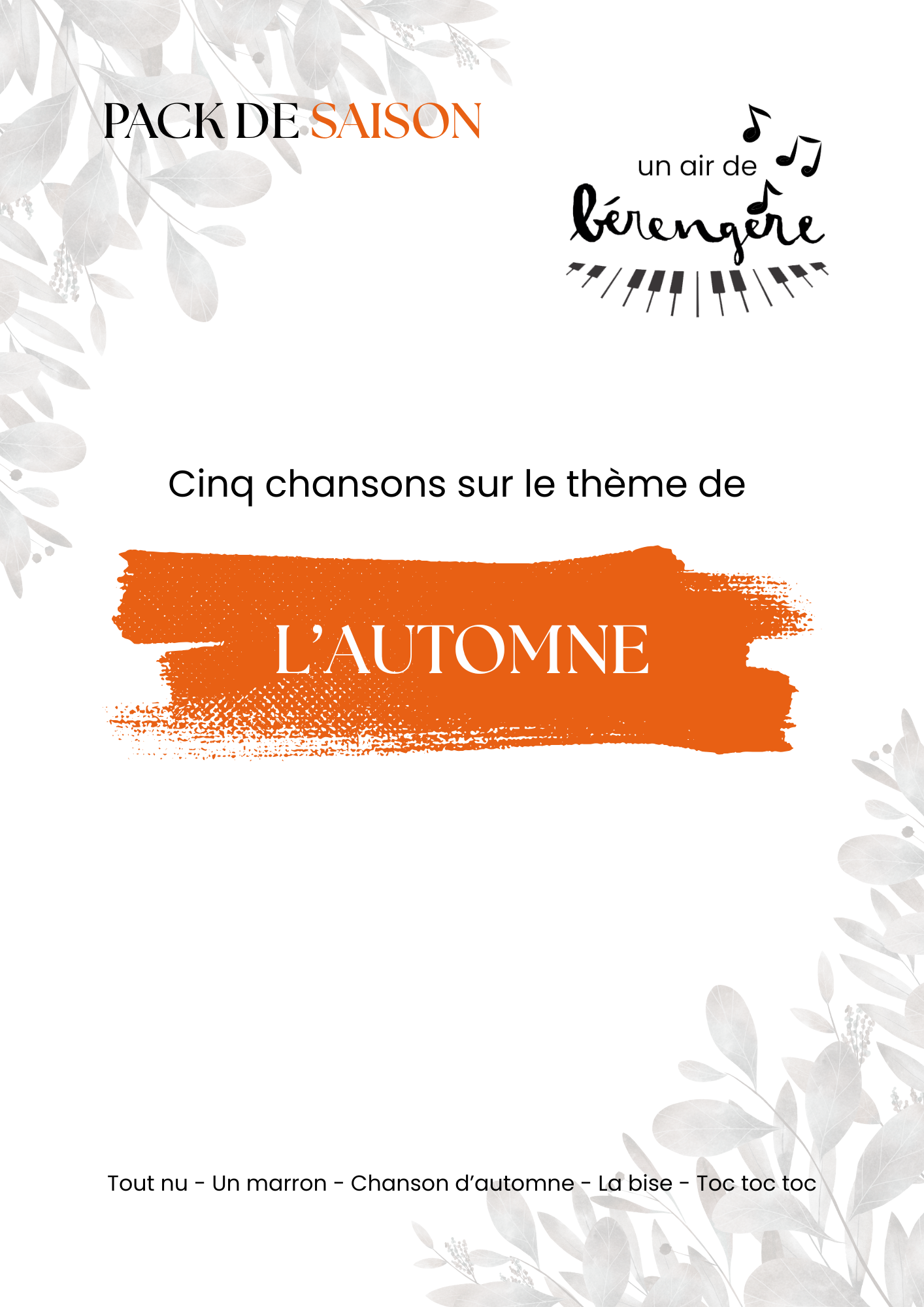 Pack de Saison L'automne